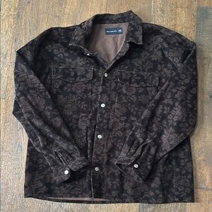 Abercrombie & Fitch Black Lightweight Shirt Jacket
